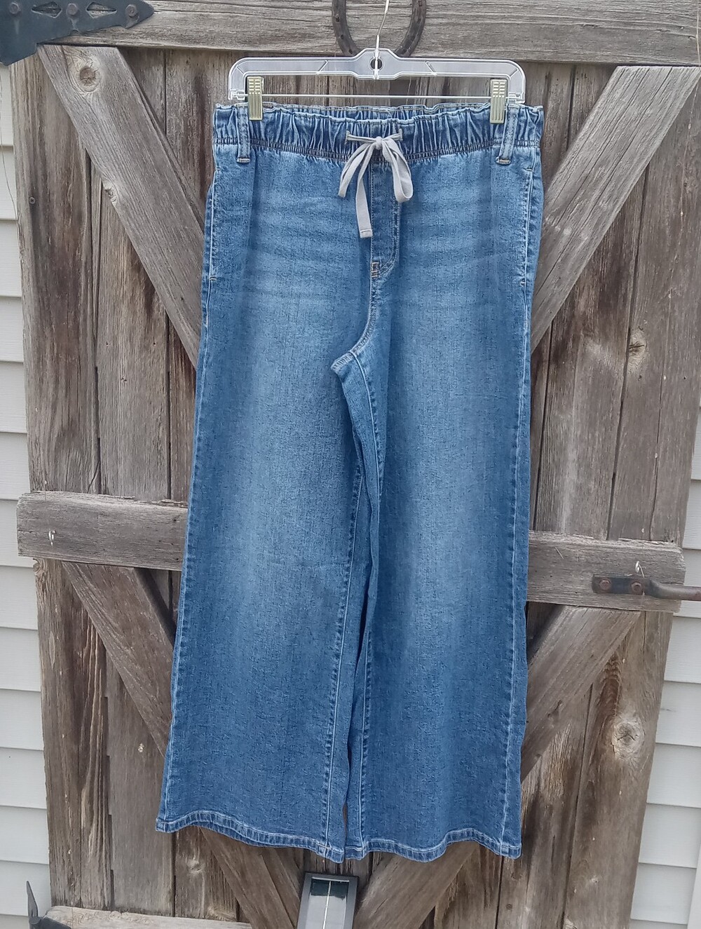 M Jeans by Maurices Wide Leg Drawstring Jeans, M